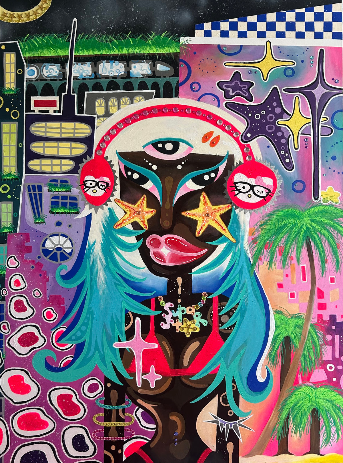 “Just a Normal Girl“ Original Painting
