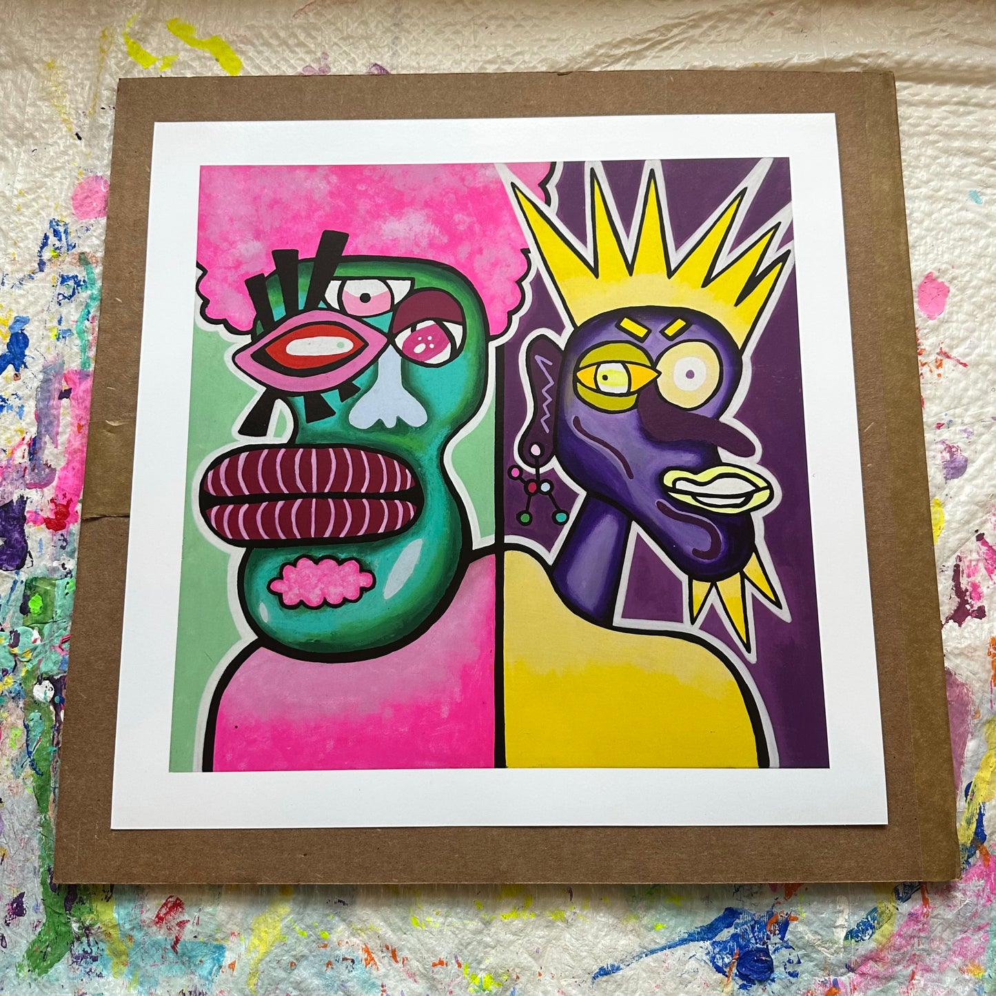 “ Twinister “ Art Print