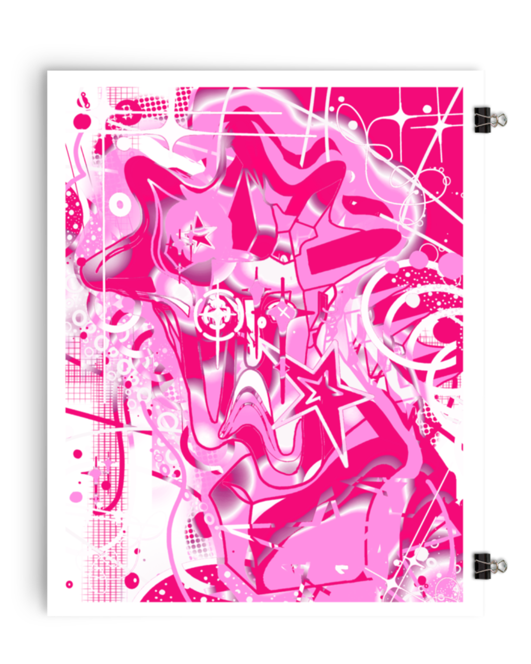 “ The Pink Fallen Emperor “ Fine Art Print