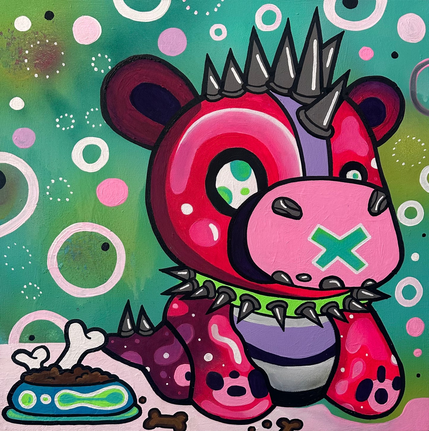 “Silence of the Fangz “ Original Painting