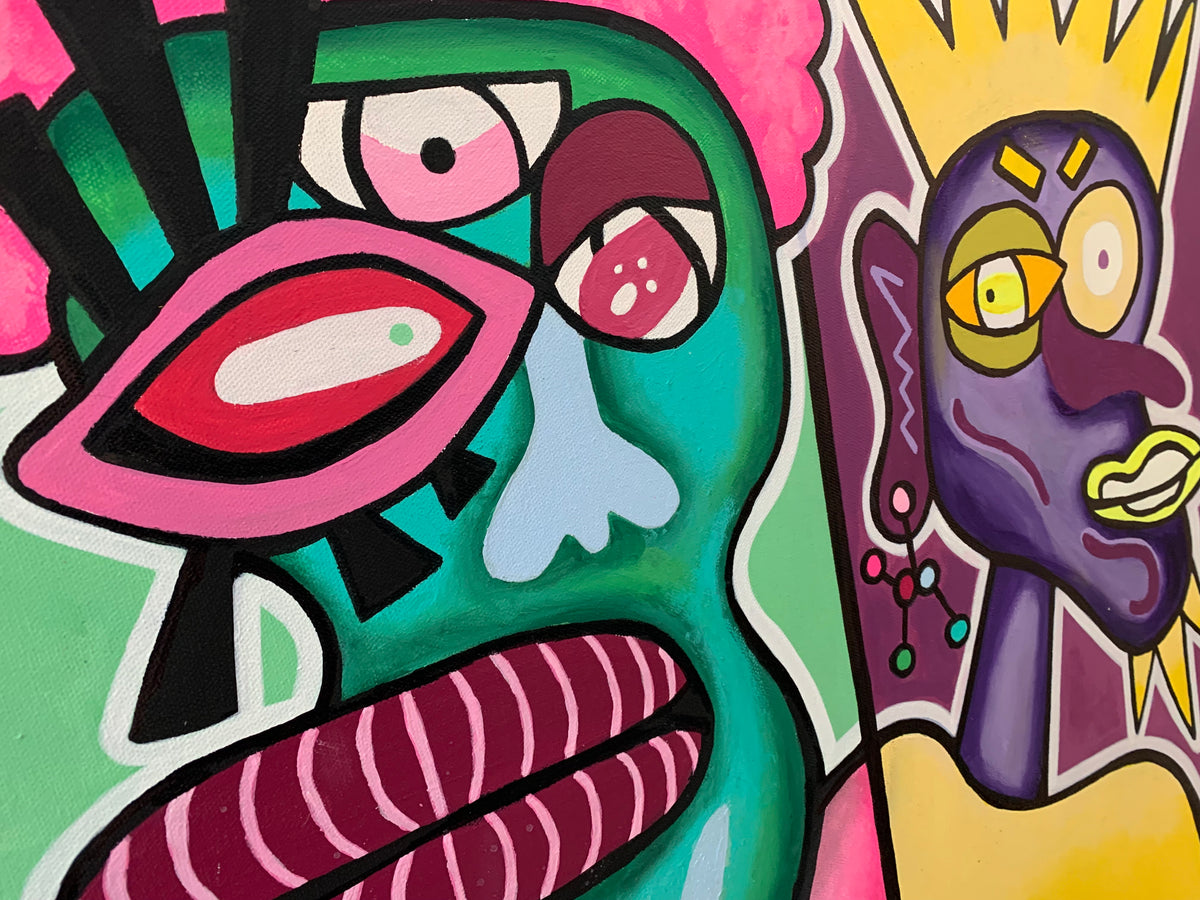 “Twinister“ Original Painting