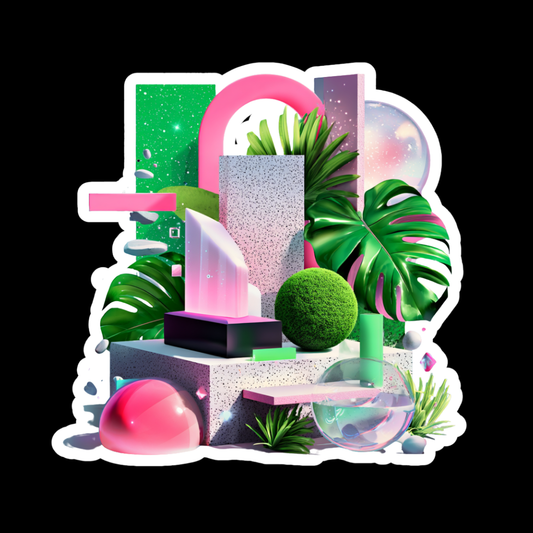 " Jungle Paradise " Stickers