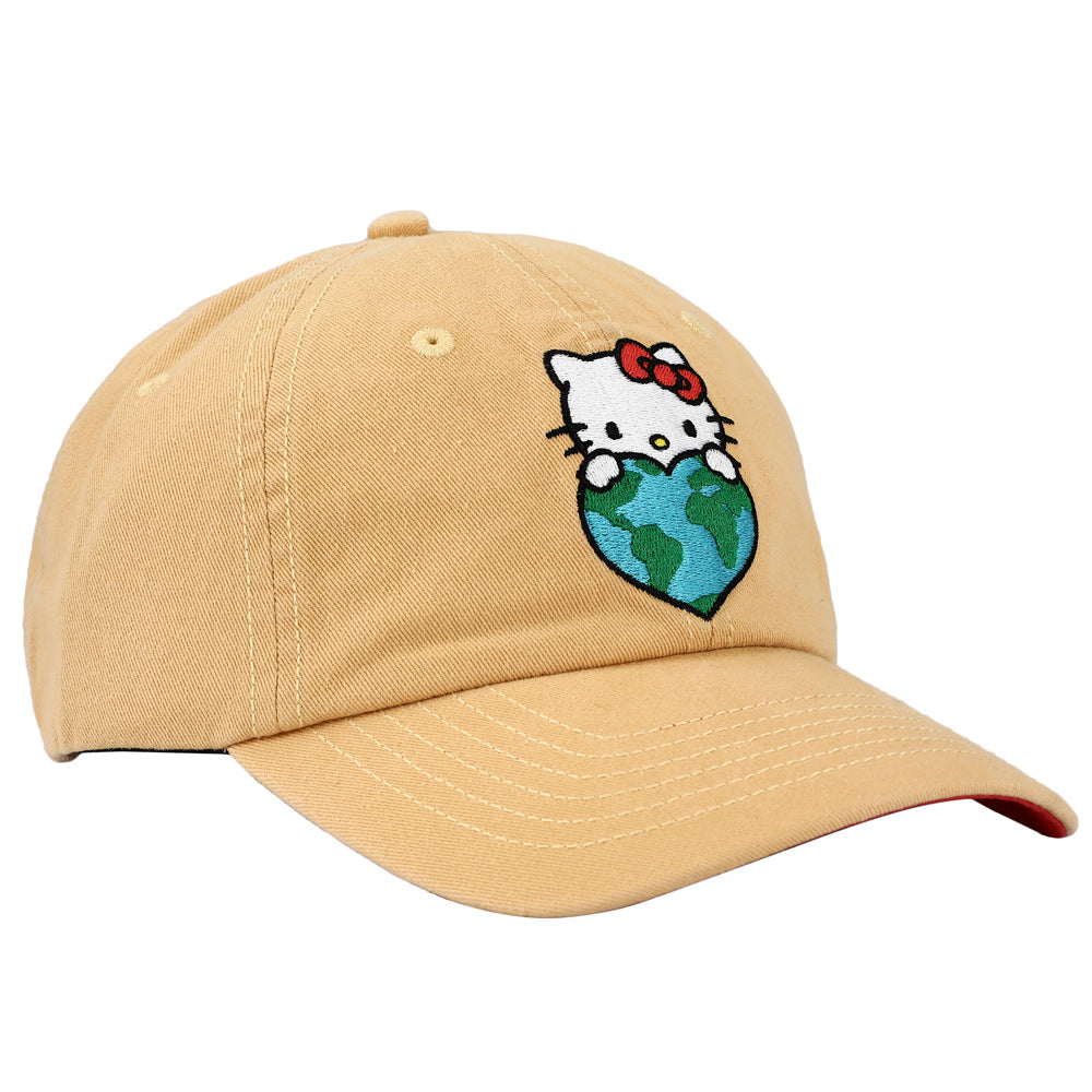 Hello Kitty Adult Unisex Embroidered Canvas Cotton Twill Hat